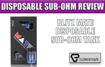Blitz MATE Disposable Sub-Ohm Tank Review