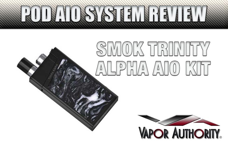 SMOK Trinity Alpha AIO Kit Review BLACK