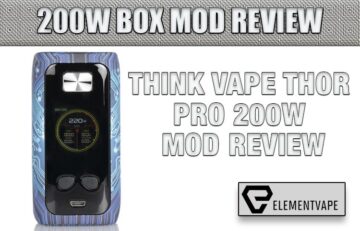 Think Vape Thor Pro 200W Mod Review