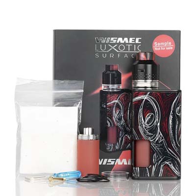 Wismec Luxotic Surface Squonk Kit Review Spinfuel Magazine