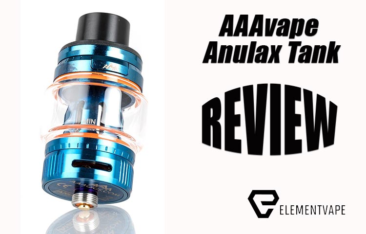 AAAvape Anulax Tank Review Spinfuel VAPE