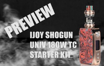 IJOY SHOGUN UNIV 180W TC STARTER KIT