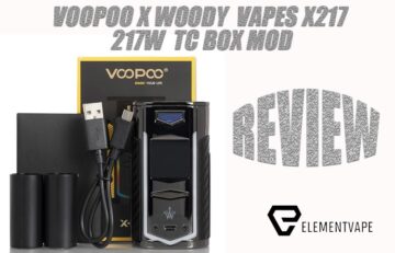 VOOPOO X WOODY VAPES X-217 217W TC BOX MOD