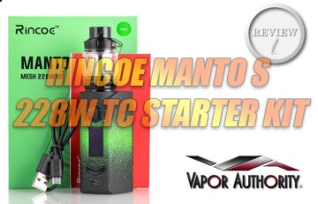RINCOE Manto S REVIEW Spinfuel Vape