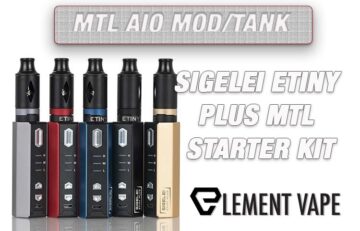 Sigelei eTINY Plus MTL Starter Kit Review