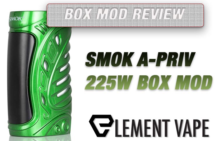 SMOK A-PRIV 225W BOX MOD SPINFUEL VAPE