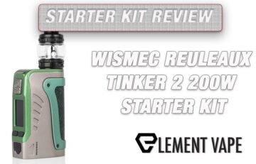 WISMEC Reuleaux Tinker 2 Mod Kit Review