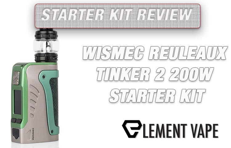 WISMEC Reuleaux Tinker 2 Mod Kit Review
