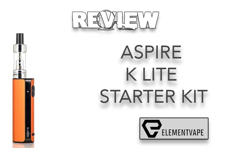 The Aspire K-Lite AIO Vape Mod Kit Review