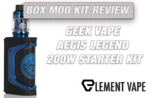 GeekVape Aegis Legend Limited Edition Mod Kit Review