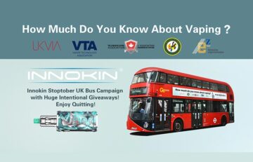 Innokin Technology launches London bus campaign for Stoptober: ‘How much do you know about vaping?’