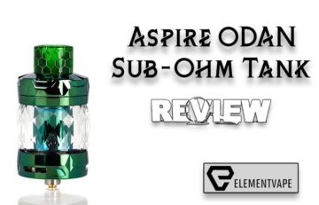 Aspire ODAN Sub-Ohm Tank Review Feature Image Spinfuel Vape