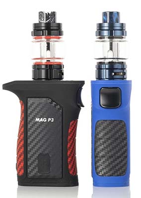 smok mag p3 230w tfv16 starter kit side and front view 1