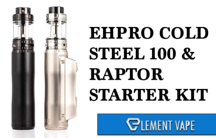 EHPRO COLD STEEL 100 & RAPTOR STARTER KIT