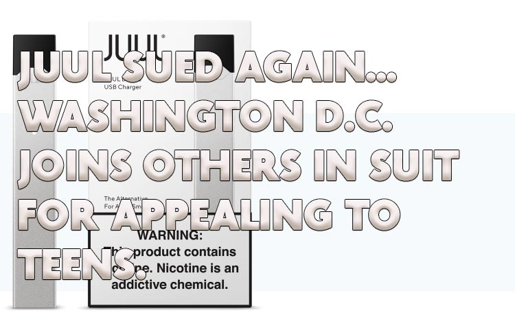 Washington D.C. Sues JUUL Over Teenager Usage