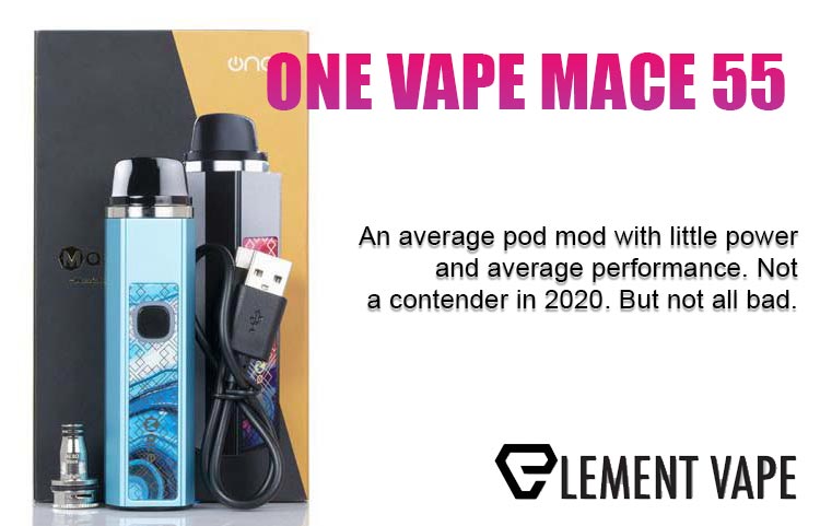 Mace 55 by OneVape – A Pod Mod AIO Kit Review