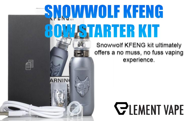KFENG by SnowWolf An 80W STARTER KIT Review