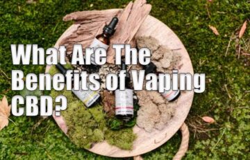 What Are The Benefits of Vaping CBD?