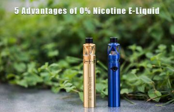 5 Advantages of 0% Nicotine E-Liquid