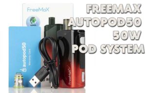 THE FREEMAX AUTOPOD50 POD MOD AIO REVIEW 4 FREEMAX AUTOPOD50 50W POD SYSTEM