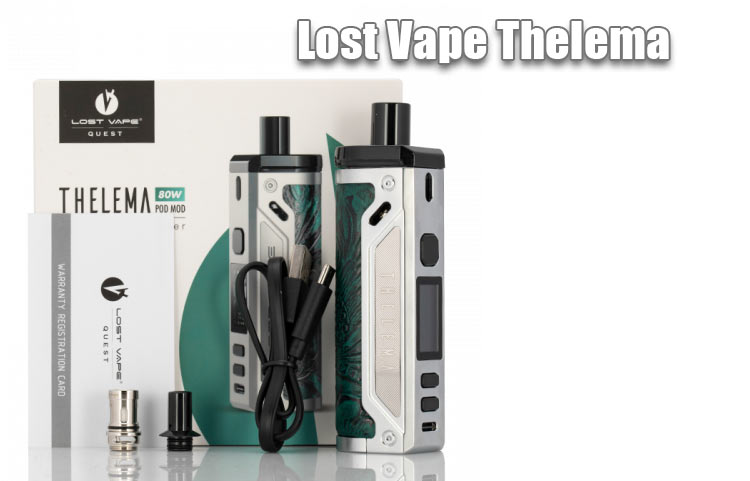 Lost Vape Thelema Pod Mod/AIO Kit Review