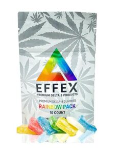 Bag-Rainbow Pack Premium Delta-8 THC Gummies