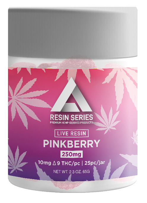 pinkberry live resin delta 9 thc gummies