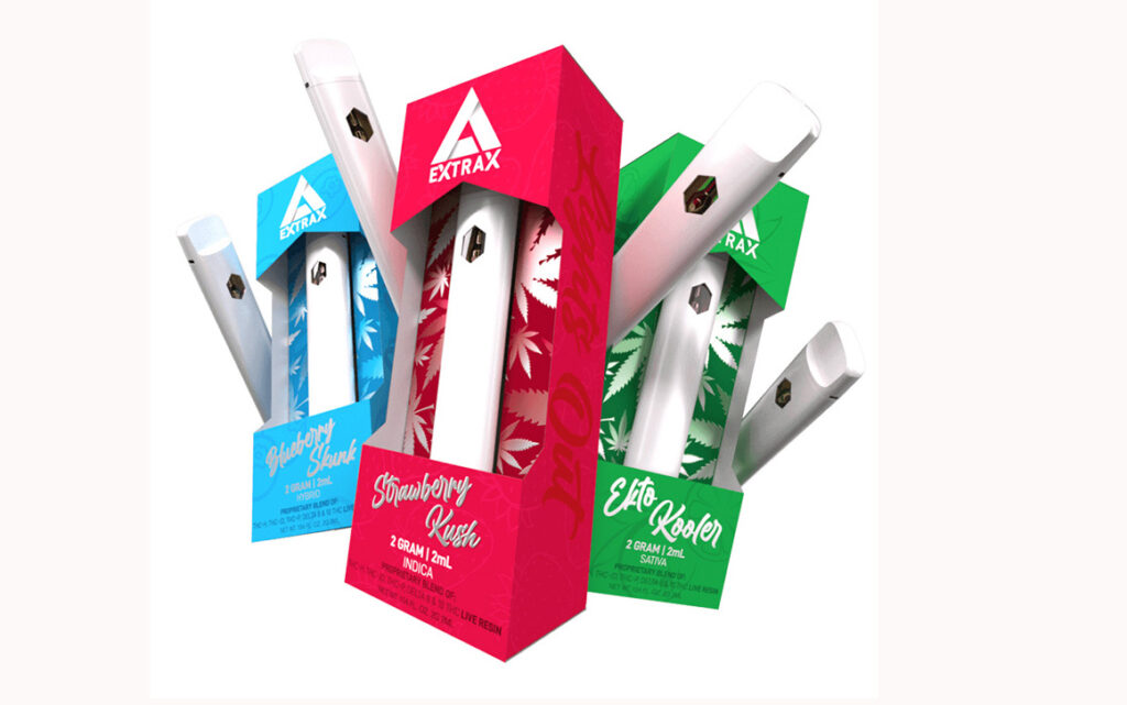 DeltaExtrax Explosive Lights Out Disposable Delta THC Collection