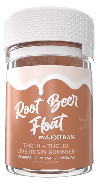 root beer float gummies 2500 mg