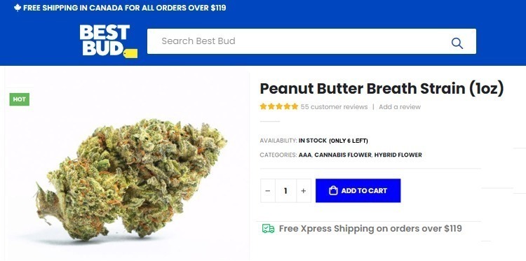 Peanut Butter Breath Strain Review