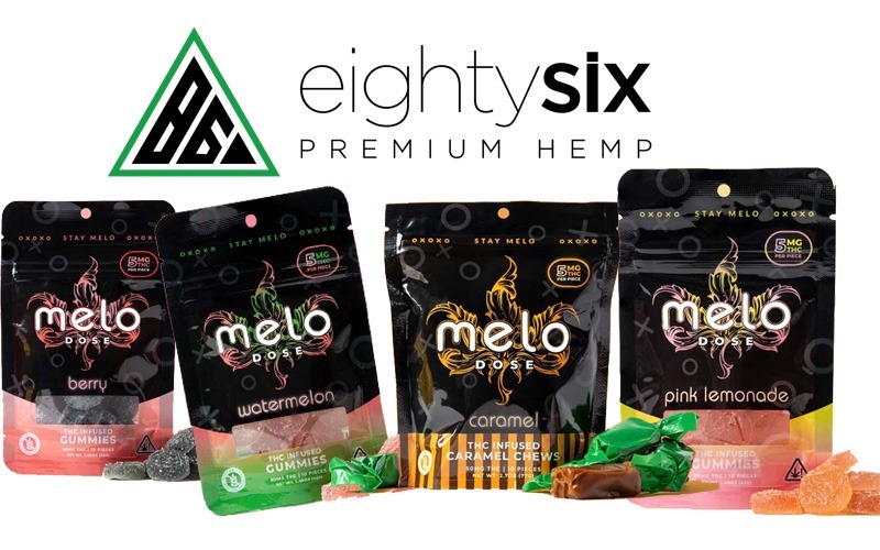 Melo Dose - Delta-9 THC Gummies by Eighty Six Will Get You High