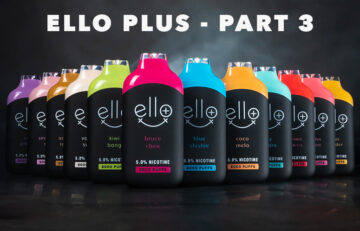 Ello Plus 6000 Puff Disposable Vapes by BLVK: The Ultimate Symphony of Flavors