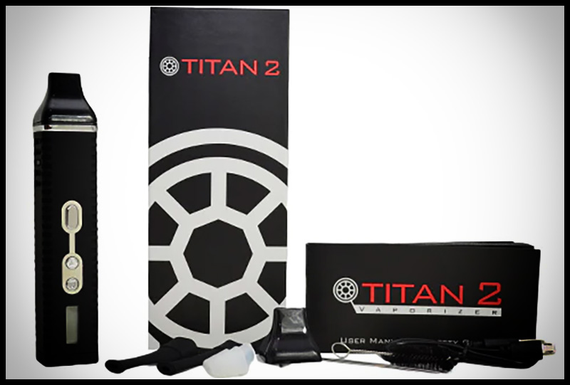 THE TITAN 2 DRY HERB VAPORIZER KIT BY DARKSIDE VAPES A REVIEW