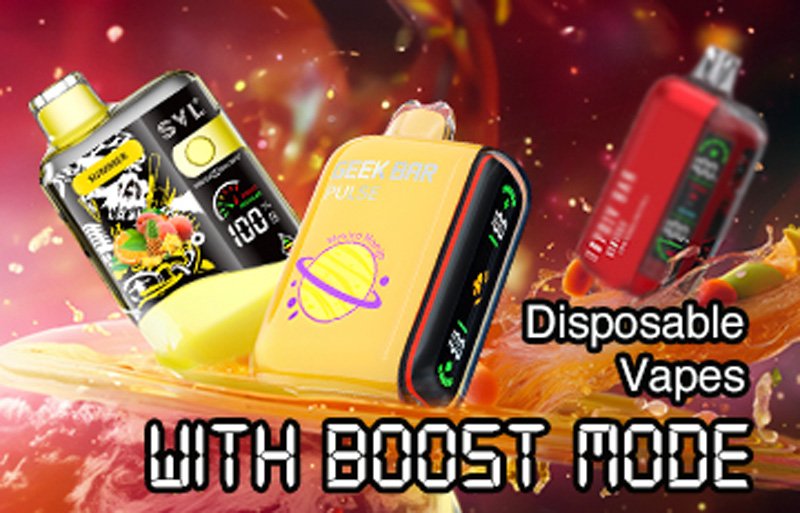 Disposable Vapes with the Powerful Boost Mode Feature – New for 2024