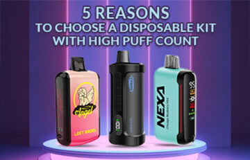 5 Reasons to choose a high puff count disposable vape