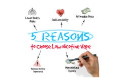 nicotine - 5 reasons to choose low nicotine vapes