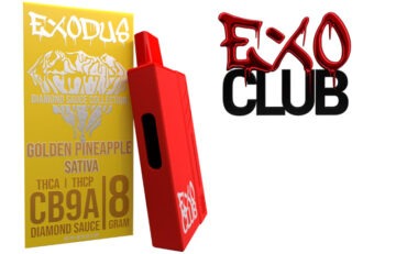 Introducing Golden Pineapple CB9A THC - Disposable Vapes With a Tropical Twist by Exoclub