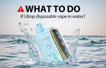 What To Do If You Drop Your Disposable Vape in Water
