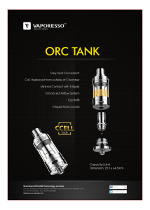 Vaporesso ORC Ceramic Tank