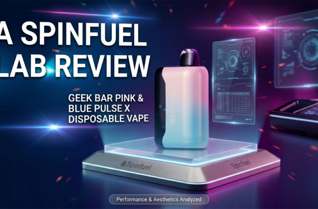 Pink & Blue Geek Bar Pulse X: Does the Cotton Candy Hold Up?